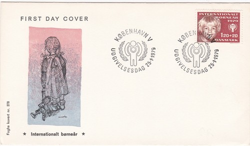 1979 Denmark FDC cover International Year of Child