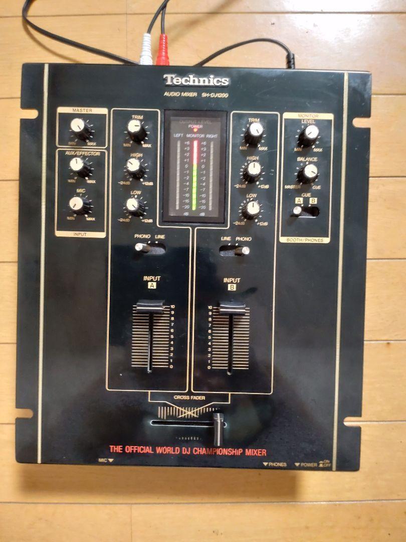 Technics SH-EX1200 動作品 交換クロスフェーダー付き Technics SH-EX1200 動作品 交換クロスフェーダー付き Technics