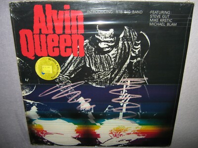 ALVIN QUEEN RTB Big Band Steve Gut Mike Krstic M Blam SEALED NEW LP 1986 Swiss