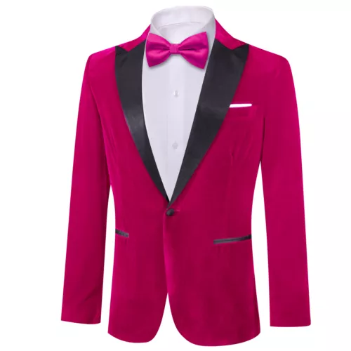 Para Hombres Floral Esmoquin Cena Chaqueta Calce Regular Chal Solapa Paisley Baile de graduación Fiesta Traje - Imagen 212 de 236