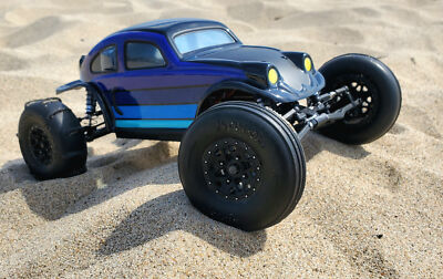 BOKI MLST Mini LST Super 1600 Baja Bug Clear Body Losi 1311 Mini-B
