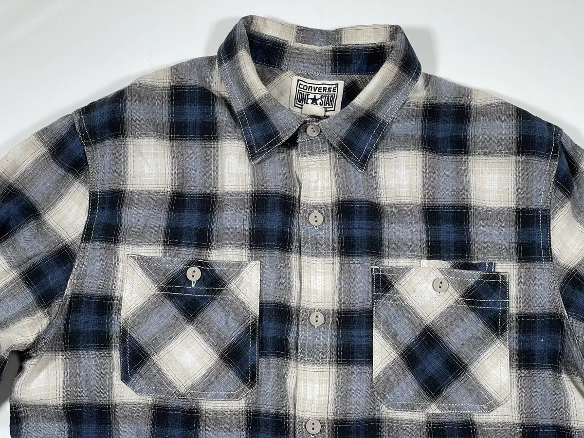 Converse clearance plaid shirt