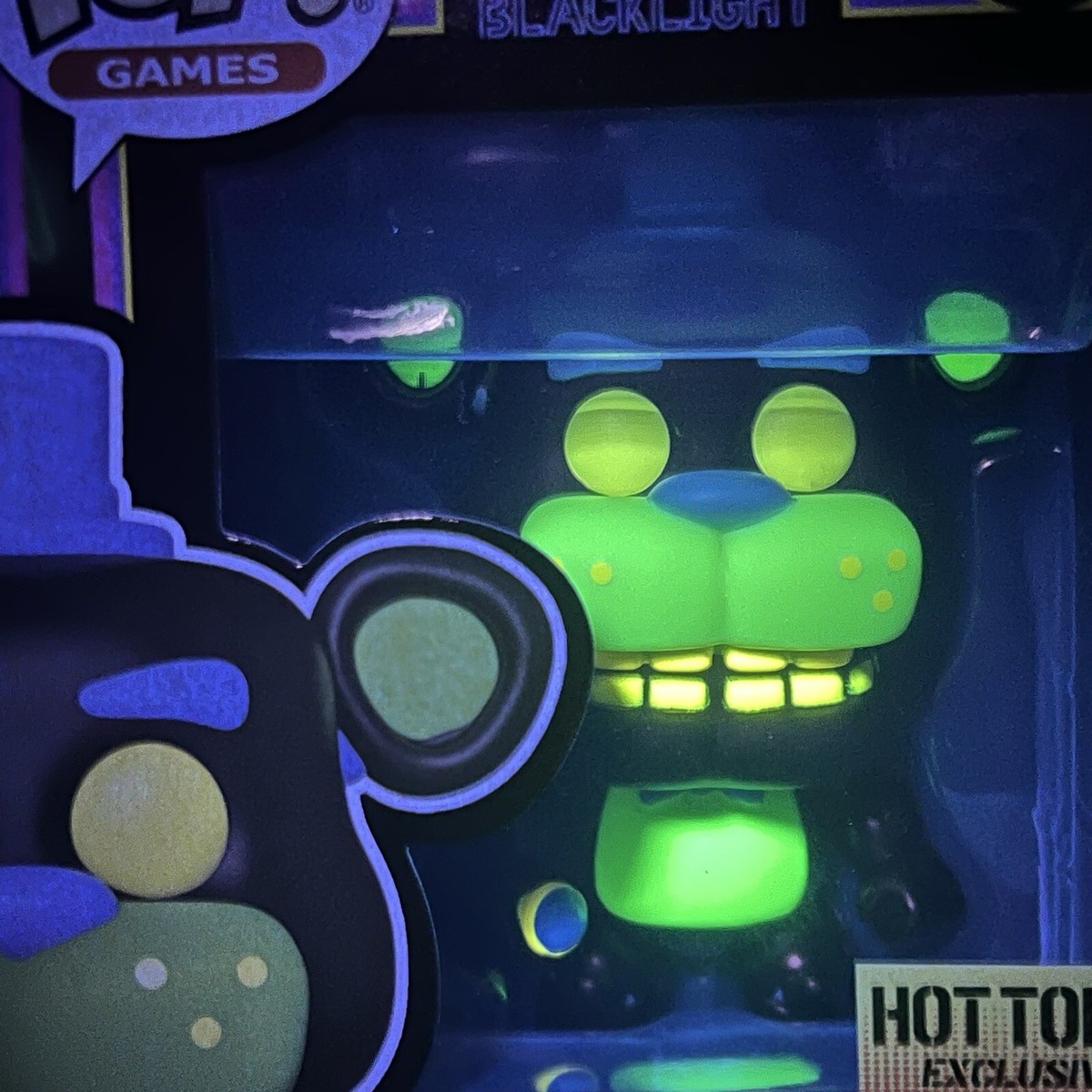 Funko Pop! Five Nights at Freddy's FNAF Blacklight Freddy