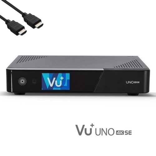 ►Original VU+ Uno SE 4K 1x DVB-S2 FBC Twin Tuner Linux Receiver 150 Mbit WLAN - Bild 2 von 6