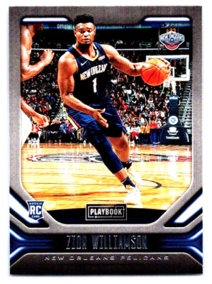 Zion Williamson - 2019 Panini Chronicles Playbook #169  - Rookie CARD NM  (Z 7)