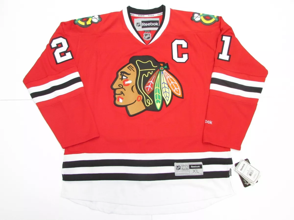 Chicago Blackhawks Reebok Premier 7185 AWAY White Jersey