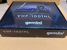 Gemini VHF-1001HL Single Channel Wireless Microphone