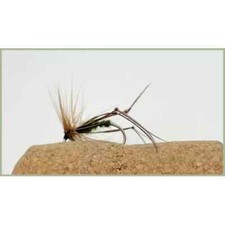 Hoppers Trout Flies, 8 Pack Olive Bristol Hoppers, Mixed 10/12/14 Fishing Flies