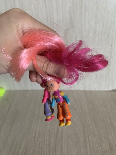 VTG Lot 80s Mattel Wee Wild Things 8 Dolls Brush Accessories Kicky Nicky Rhoda - Picture 5 of 24