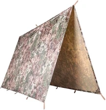 Mil-Tec WASP Z2 Camo Tarp Phantom Leaf Ripstop 19 Reinforced Attachment Points