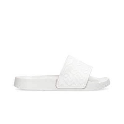 LIU-JO 4A6301-EX345-01111 GOLDIE-01-SLIPPER-MONOGRAM-WHITE Mädchen Hausschuhe PE26