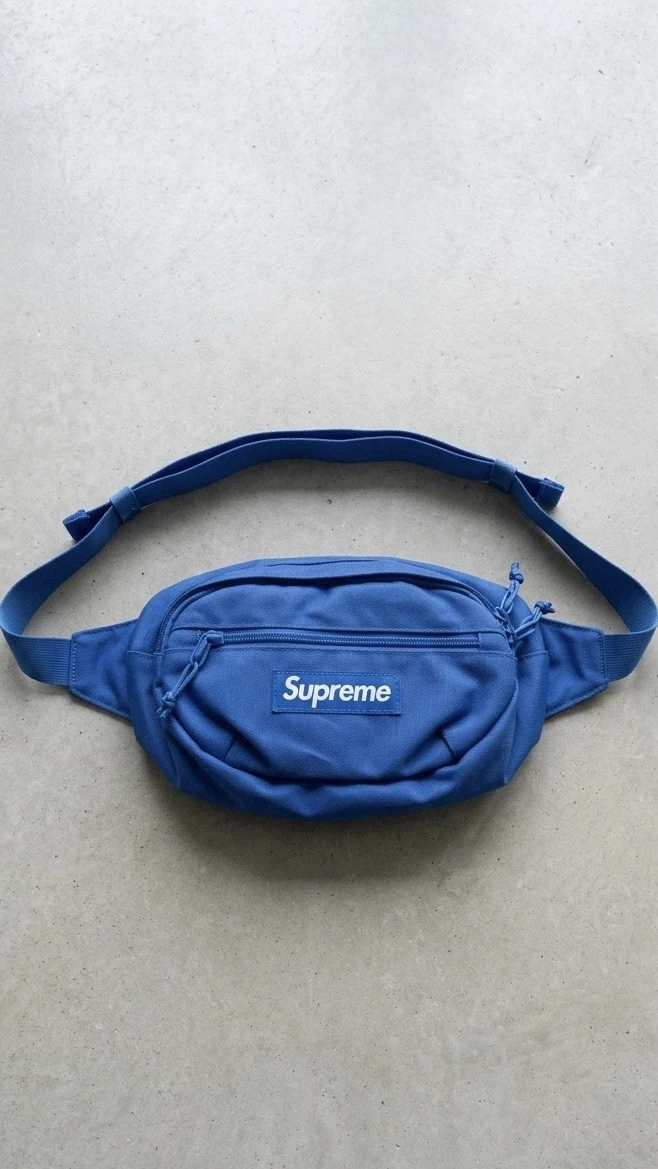 Supreme Blue Bags for Men for sale | eBay