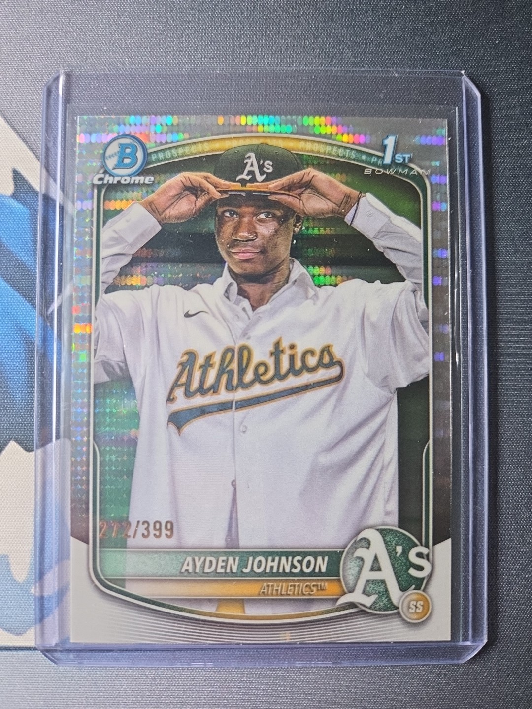 2025 Bowman Chrome 1st Pulsar Refractor /399 Ayden Johnson