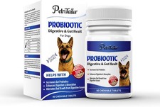 Probiotics Supplement for Dogs Digestive Enzymes with Prebiotics for Gut Health