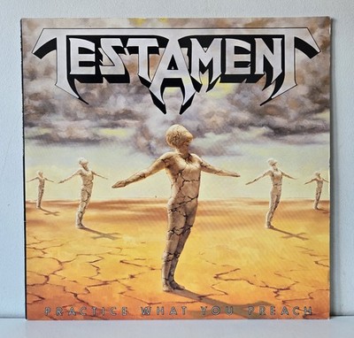 Testament - Practice What You Preach - 1989 LP Album Vinyl Record - EX/EX