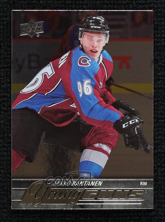 2015-16 Upper Deck Young Guns Silver Foil Board Mikko Rantanen #206 Rookie RC