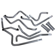 Summit Racing Sbc Header Weld-up Kits Aluminized 1 58 Primaries 670185