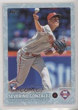 2015 Topps Update Snow Camo 61/99 Severino Gonzalez #US166 8ju