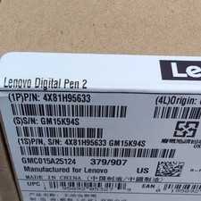Lenovo Digital Pen 2 Stylus - Brown, For Lenovo Devices, MPN 4X81H95633