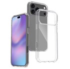 Coque iphone 17 16 15 14 13 12 11 Pro Max AIR SE XR X XS MAX 6 7 8  transparente