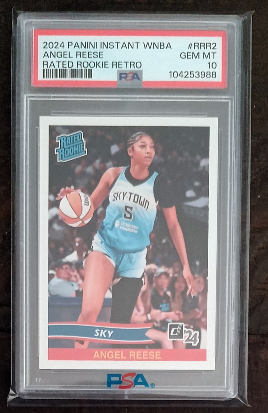 2024 Panini Instant WNBA Retro Rated Rookie 💎ALL PSA 10💎 14 Card Set view 3