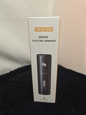 CIRCLE JOY Rechargeable Electric Pepper Grinder Top-Refill Adjustable