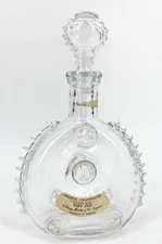 Remy Martin Louis XIII Cognac Empty Bottle and stopper Baccarat Crystal Decanter