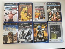 Playstation 2 PS2 Games Bundle 8 Games Mixed Titles Complete With Manuals