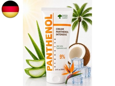9% Intensive Panthenol-Creme mit Aloe Vera & Hyaluronsäure | 