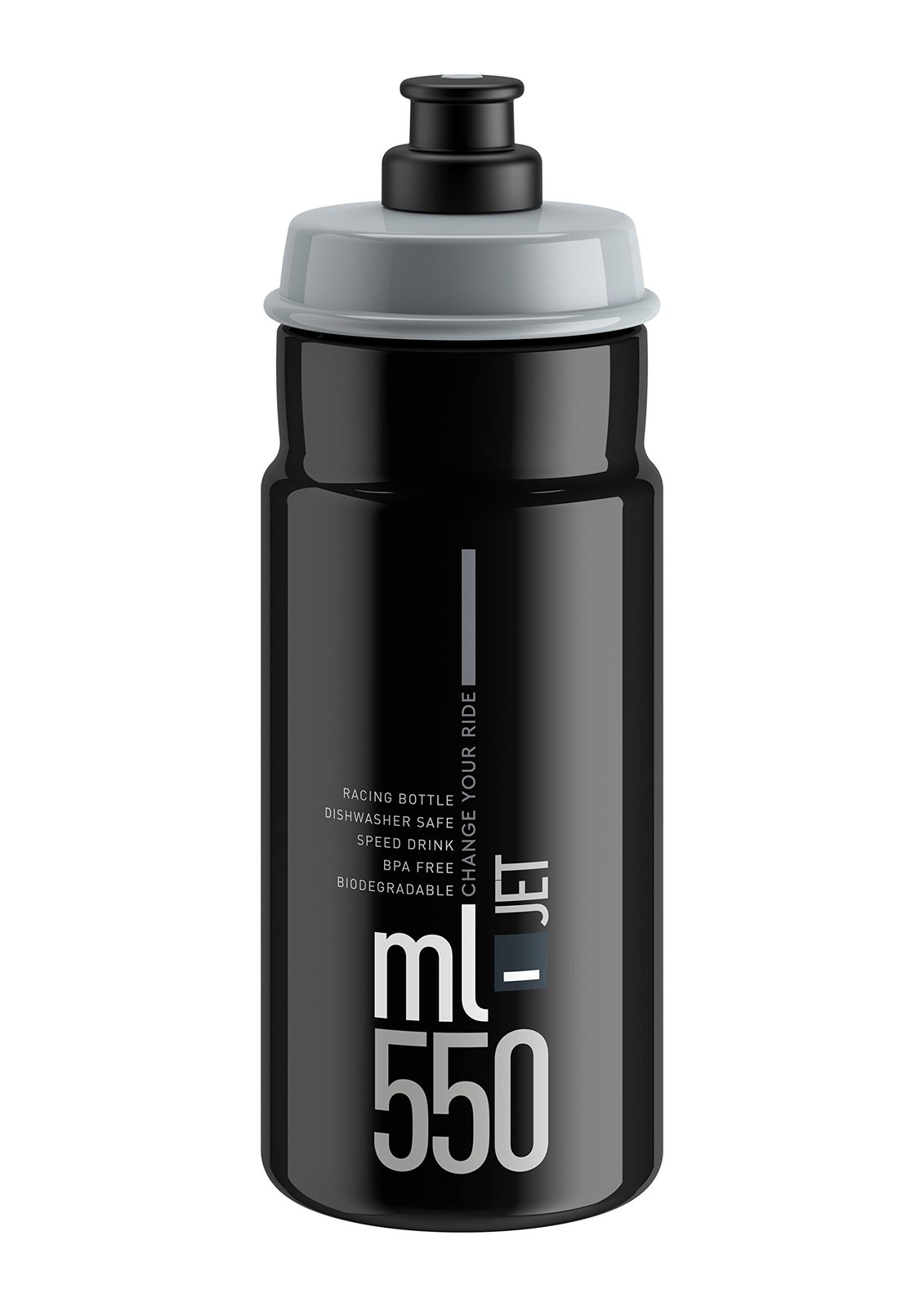 Elite Jet Biodegradable black grey logo 550 ml 2390₽