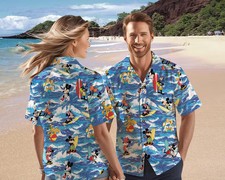 Disney Mickey And Friends Surfing Hawaiian Shirt Mickey And Friends Shirt