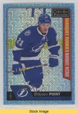 2016 O-Pee-Chee Platinum Marquee Rookies Ice Blue Traxx Brayden Point READ 7i2