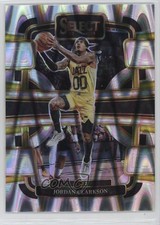 2023-24 Panini Select Concourse Tectonic Prizm Jordan Clarkson #33 hu1