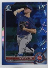 2022 Bowman Chrome Draft Sapphire Edition Cade Horton #BDC-193