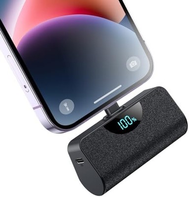 Mini Portable Power Bank 5200mAh Fast Charger for iPhone