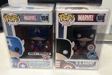 Marvel Funko Pops Us Agent 108 Capitan America 159