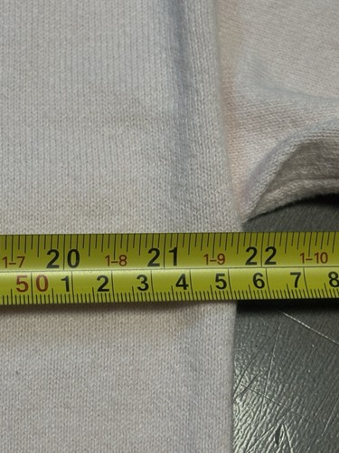 L.L.Bean Damen Large hellrosa Baumwolle Kaschmir Kragen Pullover Pulli LN - Bild 5 von 7