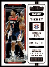 2023-24 Panini Contenders Ticket Bradley Beal Washington Wizards #64