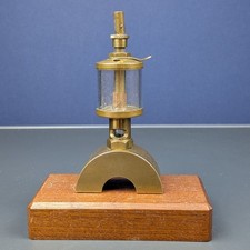 Miele Tropf&ouml;ler Lehrlingsarbeit Messing Sicht&ouml;ler/Becher&ouml;ler Steampunk