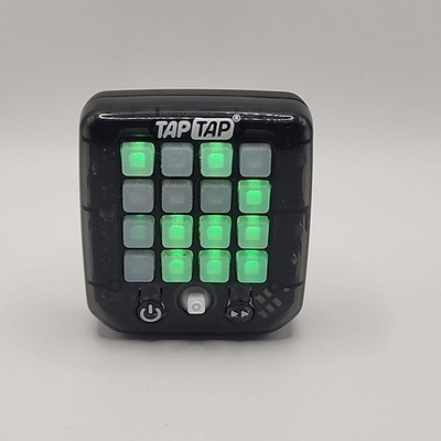 Flycatcher TAP TAP Smart Fidget Palm-Sized Electronic  High-Tech Game in Black 