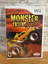 Monster Trux Offroad For Wii Racing Excellent Condition