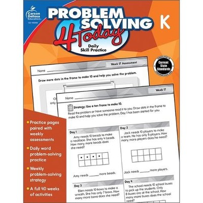 Jennifer B Stith Problem Solving 4 Today, Grade K (Taschenbuch)