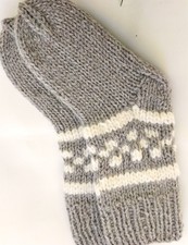 Socks made of natural sheep wool Size 11.5 - Size 9 USA Men