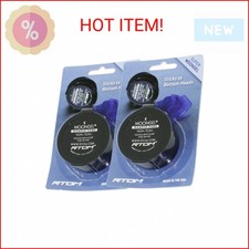 RTOM Moongel Drum Damping Gel 6 Self Adhesive Damper Pads - Blue Pack of 2 Tot