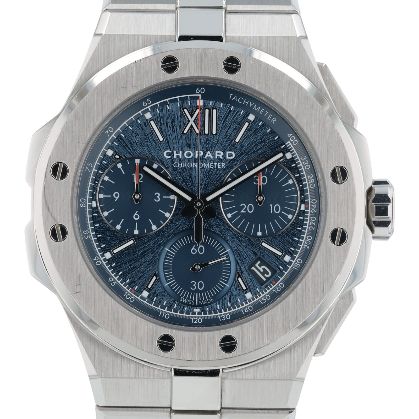 Chopard Alpine Eagle Blue Dial Stainless Steel 44… - image 2