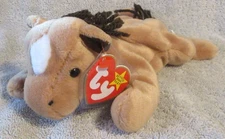Ty Beanie Baby Derby Yarn Mane Star DOB September 16, 1995 MWMT Free Shipping