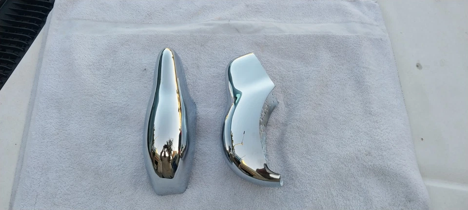 Chevrolet Station Wagon 1953, sedán entrega parachoques trasero protectores recromados  Foto 4 de 4