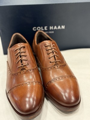 COLE HAAN, HAMILTON GRAND CP OX, MEN SHOES, COLOR BRITIS TAN  display picture 2