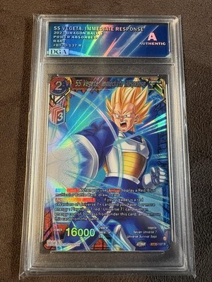 SS Vegeta, Immediate Response Dragon Ball Super Power Absorbed DGA PC Slab