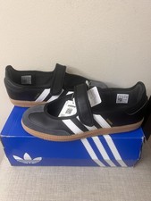 Adidas Samba Jane W Black White Gum Mary Jane JQ6445 Women's Size 9.5